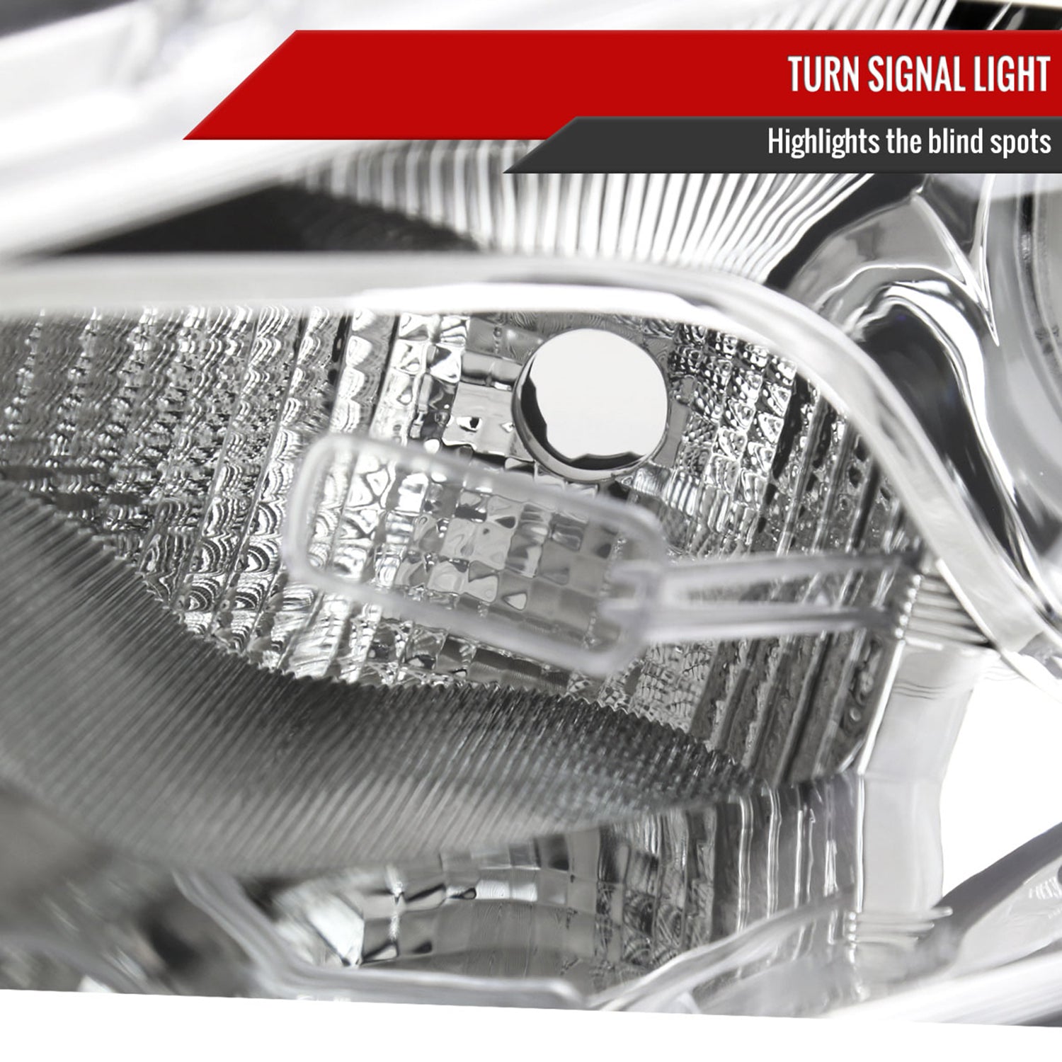 2013-2016 Dodge Dart Factory Headlights w/Projector High/Low Beam Chrome/Clear