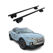 2022-2025 Hyundai Santa Cruz Roof Rack Cross Bars Black