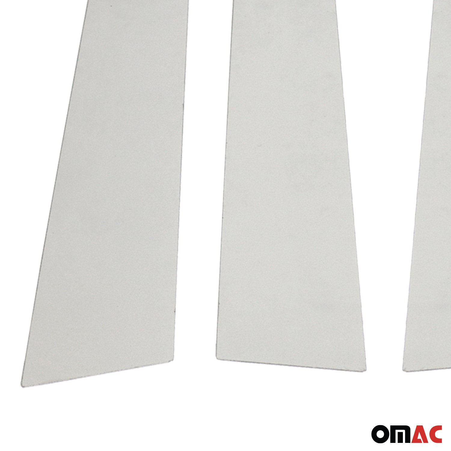 2021-2026 Hyundai Elantra Window B Pillar Posts Door Trim Stainless Steel Silver 4x