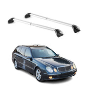 Roof Rack Cross Bars for Mercedes E Class S211 Wagon 2004-09 Alu Silver Grey 2x