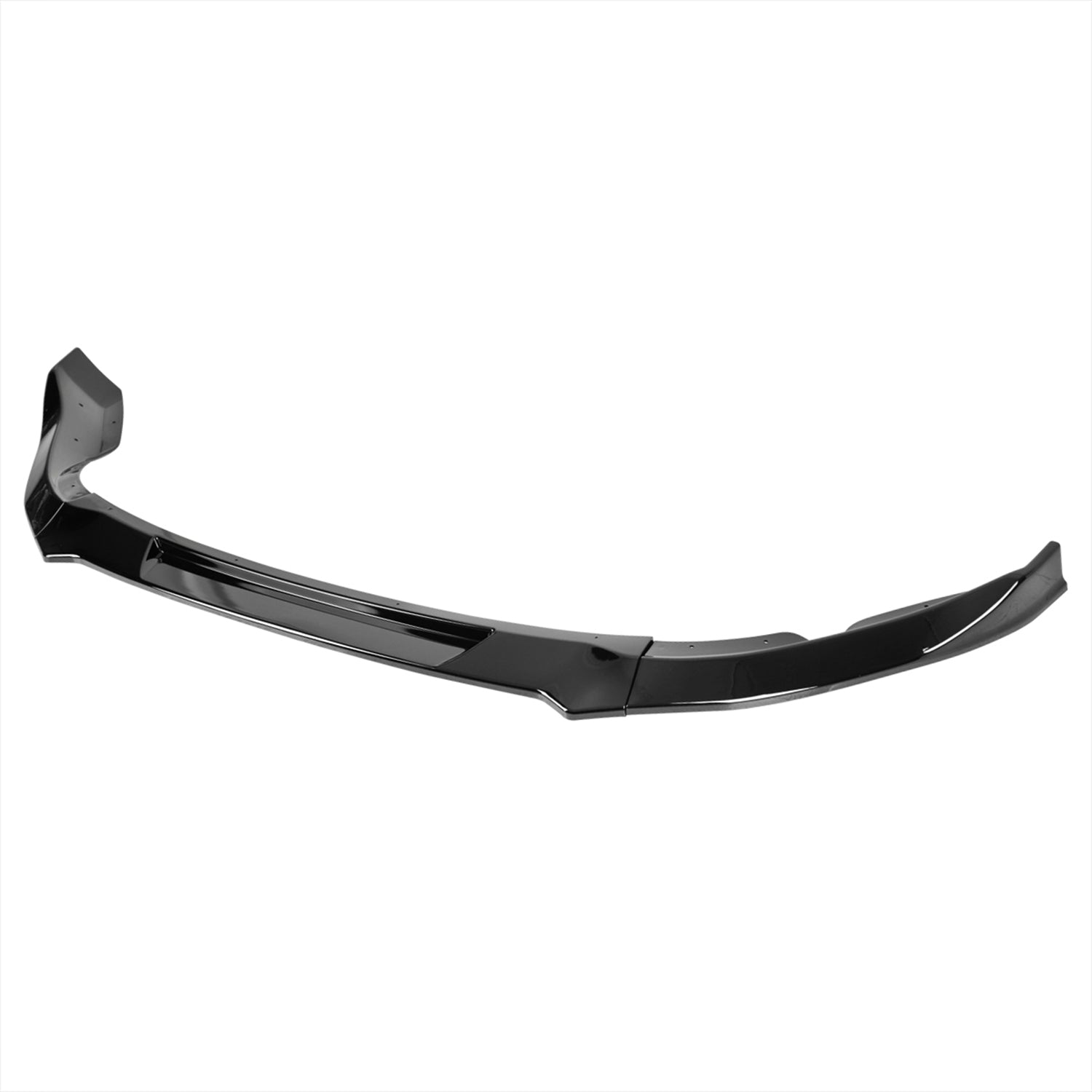 2009-2012 Nissan 370Z Glossy Black 3Pcs Front Bumper Lip Splitter Kit