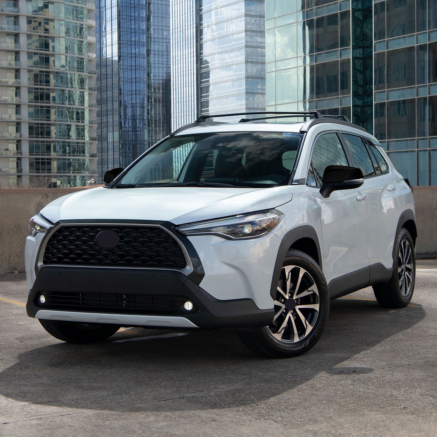 2016-2024 Toyota Tacoma Mirror Cover Caps Gloss Black 2Pcs ABS Plastic