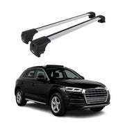 2018-2025 Audi Q5 Roof Rack Cross Bars Silver