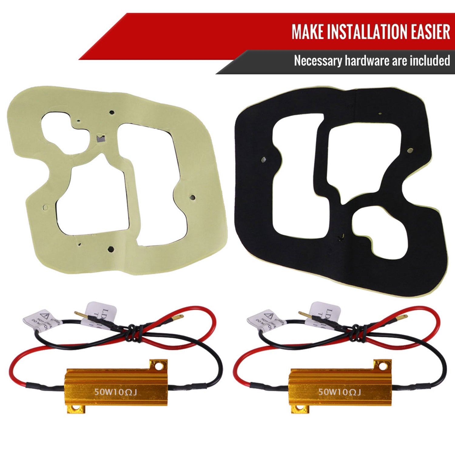 2008-2014 Subaru Impreza WRX/STI LED Turn Signal Tail lights Jet Black/Clear