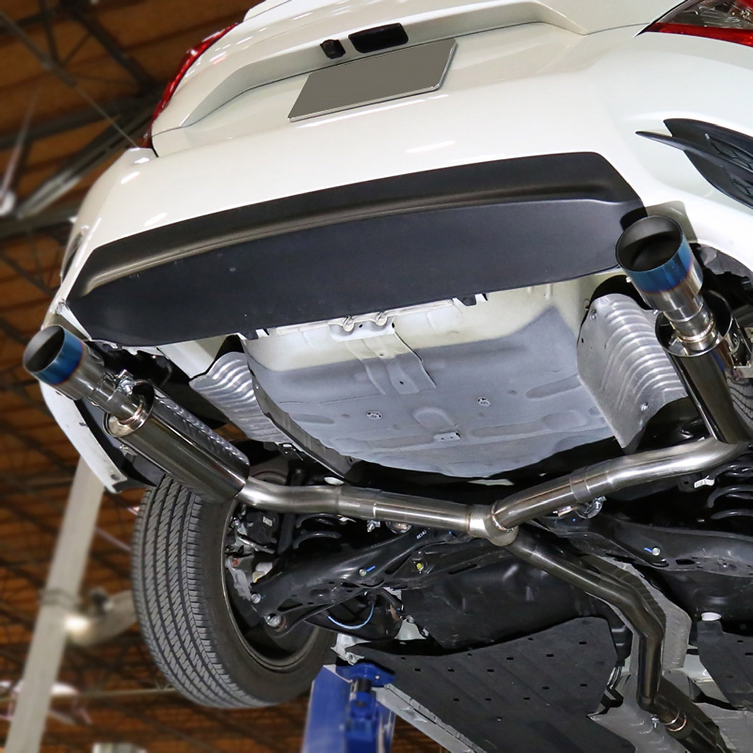 2016-2021 Honda Civic Sedan 1.5L Turbo Steel Catback Exhaust System Burnt Tip