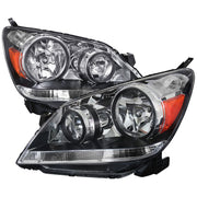 2005-2007 Honda Odyssey Factory Crystal Headlights w/9006 Bulbs Chrome/Clear