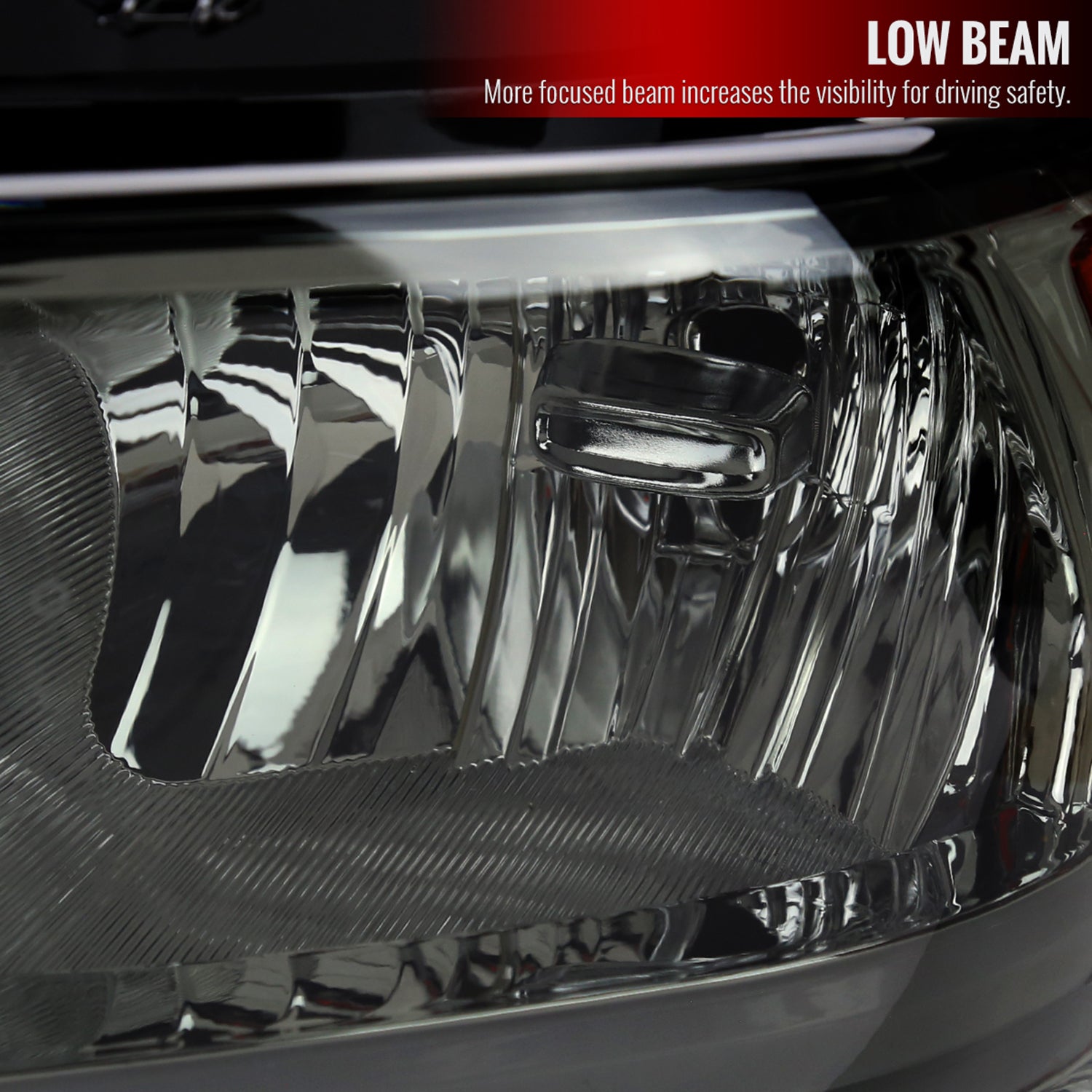 2019-2024 Dodge RAM 2500/3500/4500/5500 LED Factory Headlights Chrome/Smoke