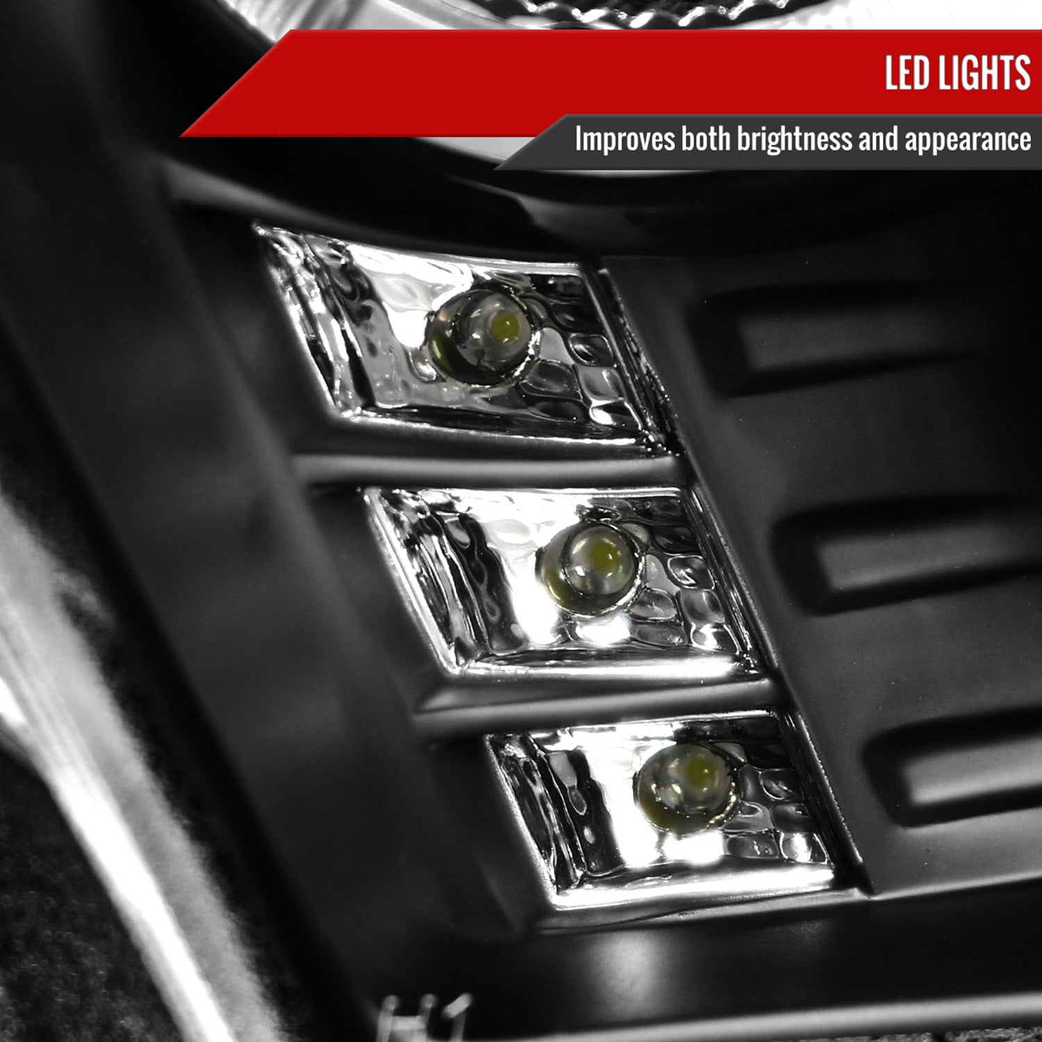 2010-2014 Ford Mustang Dual Halo Projector Headlights Matte Black/Clear Lens