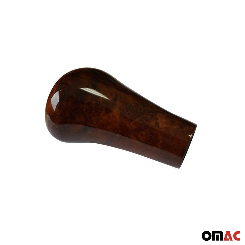 BMW 5 Series E12 E28 E34 E39 E60 Gear Shift Knob Shifter Handle Walnut Without Emblem