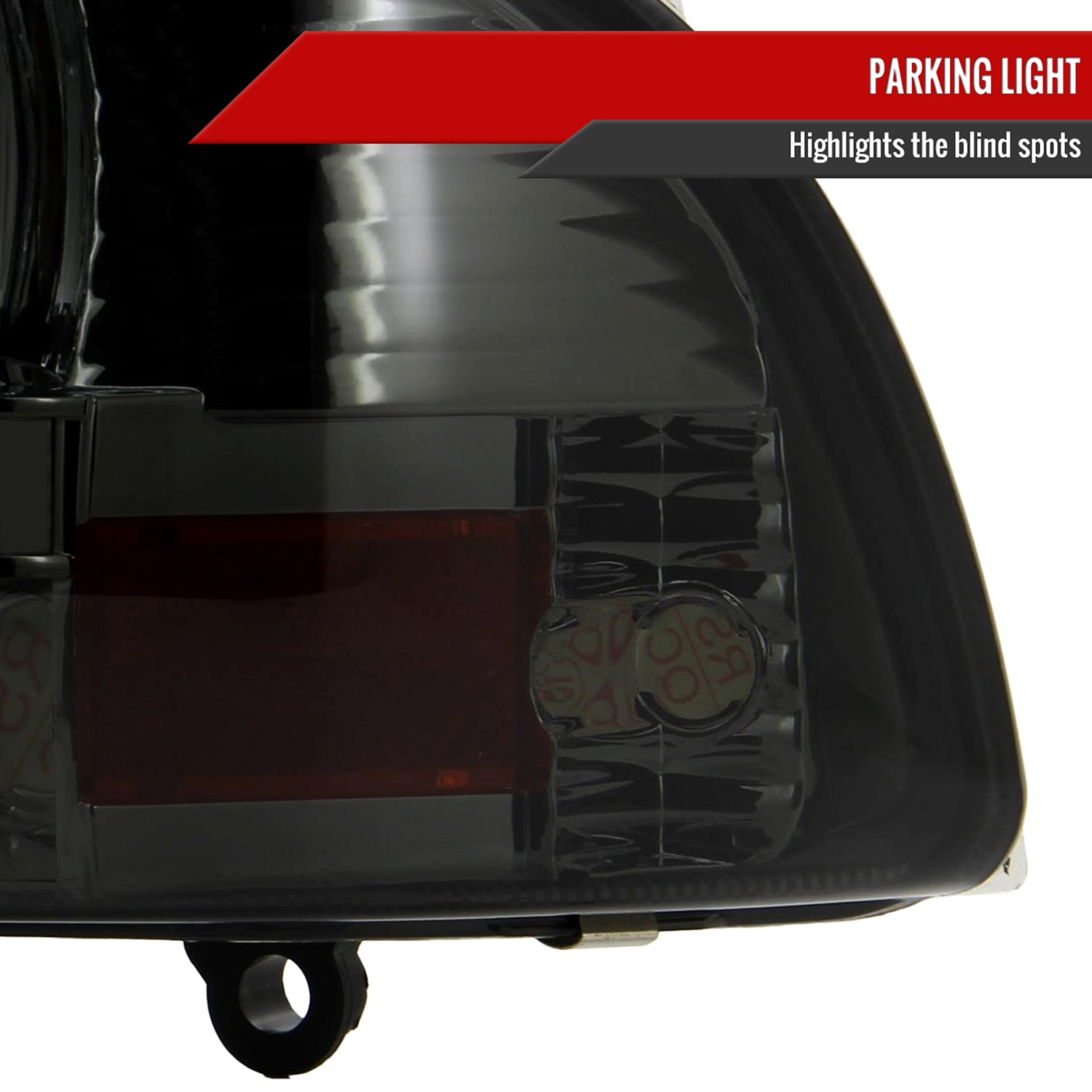 1997-2004 Dodge Dakota/98-2003 Durango Crystal Headlights Amber Reflector Smoke