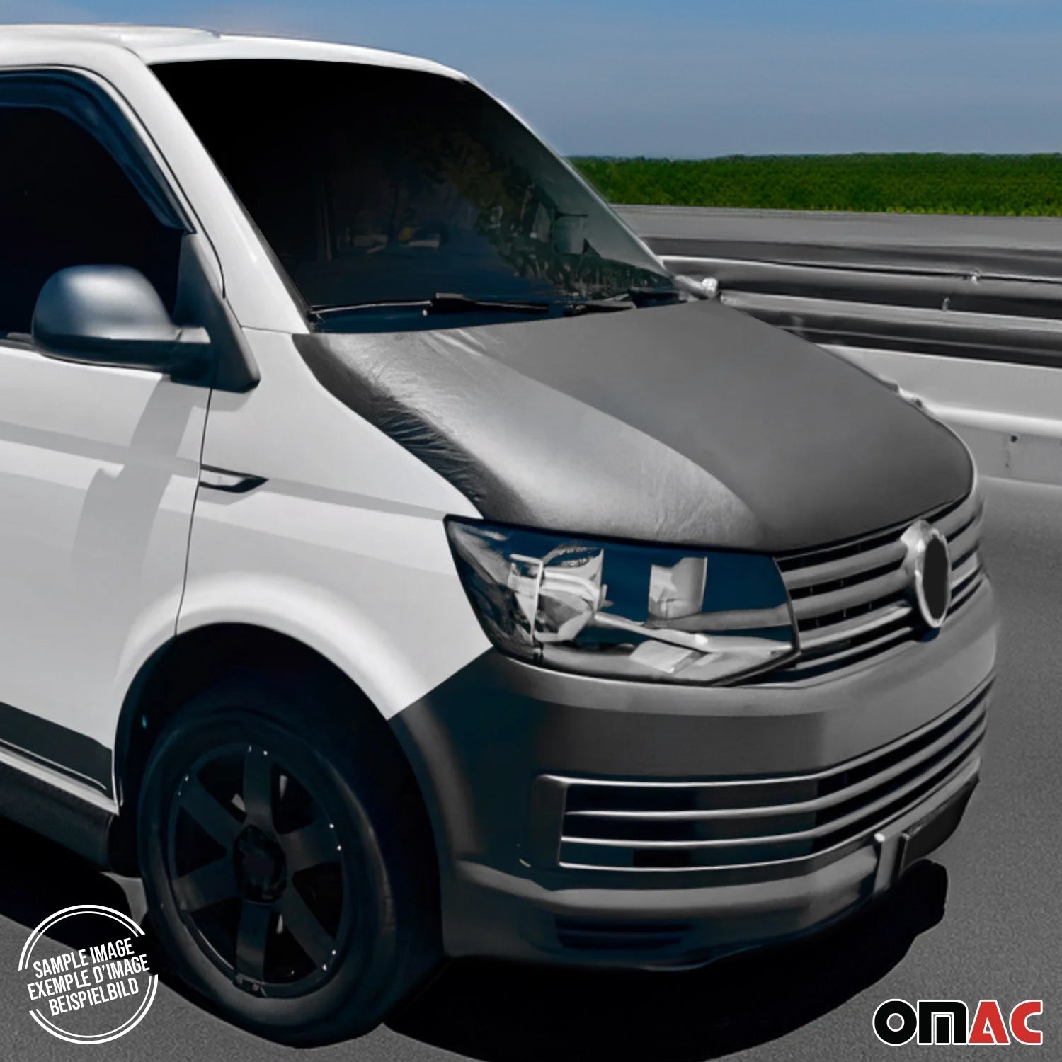 2006-2013 Mercedes Sprinter W906 Car Bonnet Mask Hood Bra Black Full Cover