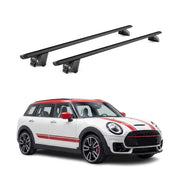 Roof Rack Cross Bars Carrier for Mini Clubman F54 2016-2024 Aluminium Black 2x