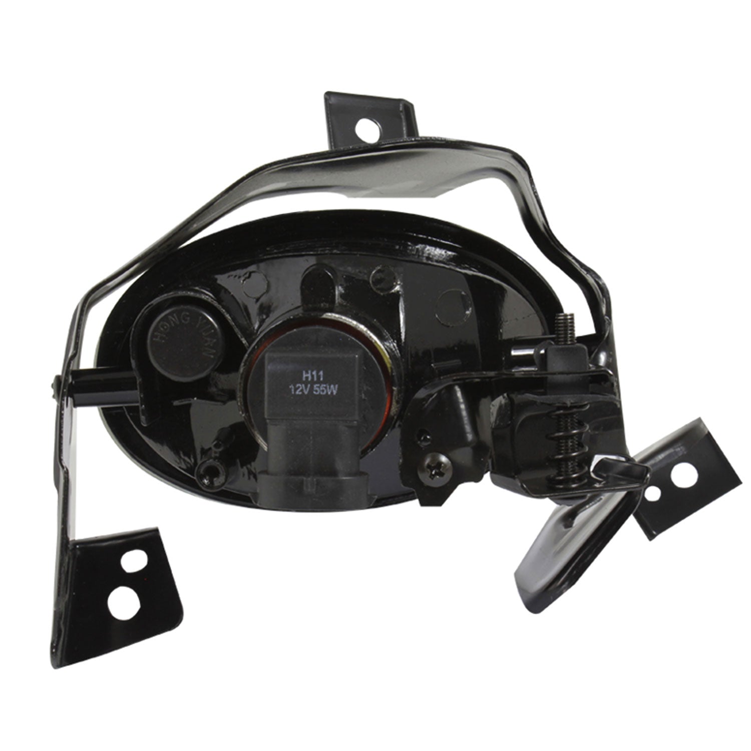 2010-2011 Honda CR-V H11 Fog Lights Kit w/Switch & Wiring Harness Chrome/Clear