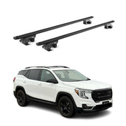 2018-2024 GMC Terrain Roof Rack Cross Bars Black Luggage Carrier 2 Pcs