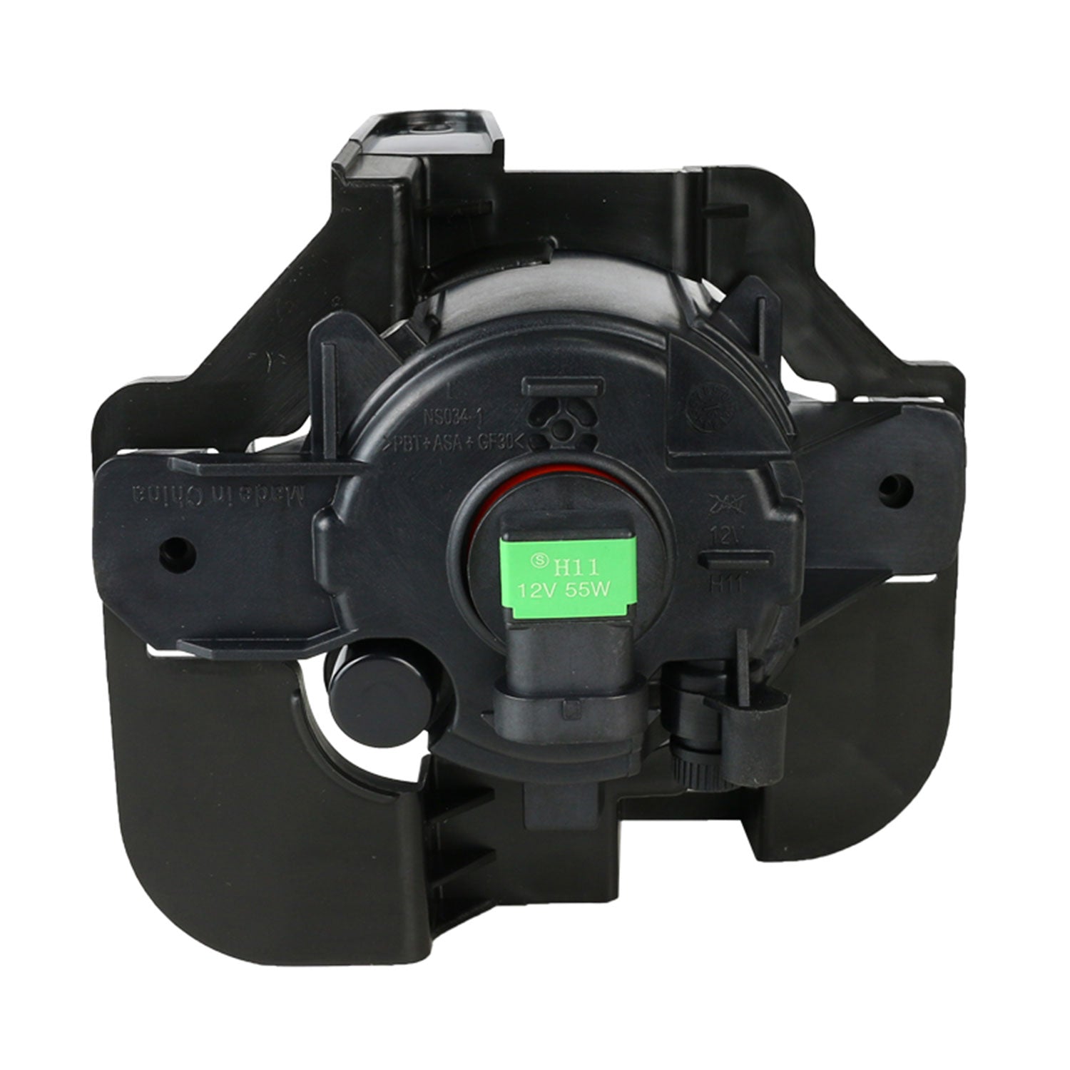 2007-2009 Nissan Altima Sedan H11 Fog Lights Kit Chrome Housing/Clear Lens