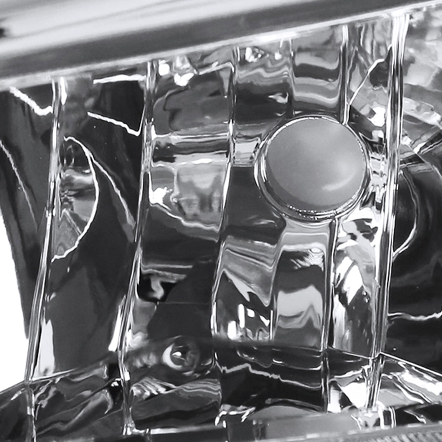 2015-2017 Toyota Camry Projector Headlights w/ Amber Reflectors Chrome/Clear