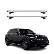 2020-2022 Mercedes GLC Class X253 Roof Rack Cross Bars Silver