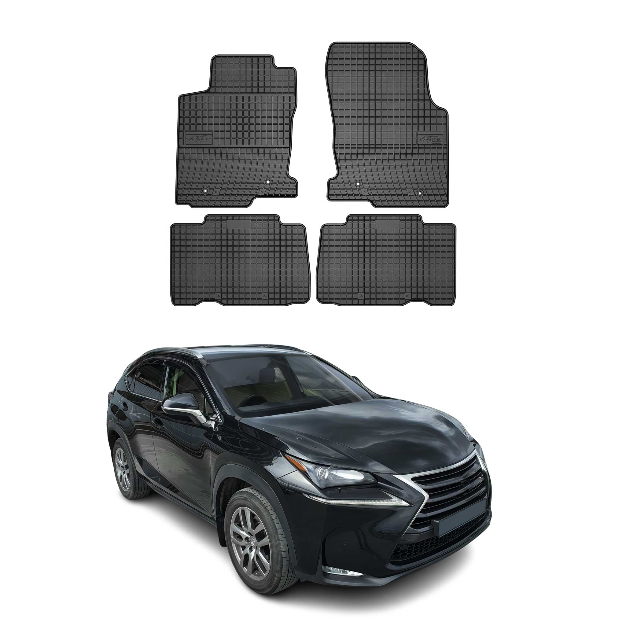 2015-2017 Lexus NX200t Cargo Liner Trunk Mat All Weather Black