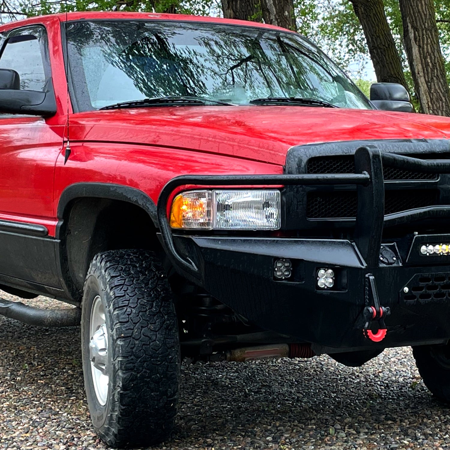 1994-2001 Dodge RAM 1500/2500/3500 Factory Headlights and Corner Lights Chrome