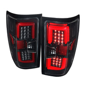 2014-2018 Chevy Silverado 1500 2500HD /Sierra 3500HD LED Tail Lights Jet Black