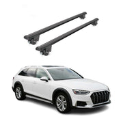 2017-2023 Audi A4 Allroad Wagon Roof Rack Cross Bars Black