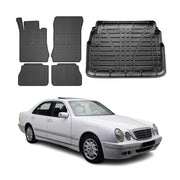 1998-2002 Mercedes E Class W212 Floor Mats Cargo Liner Set
