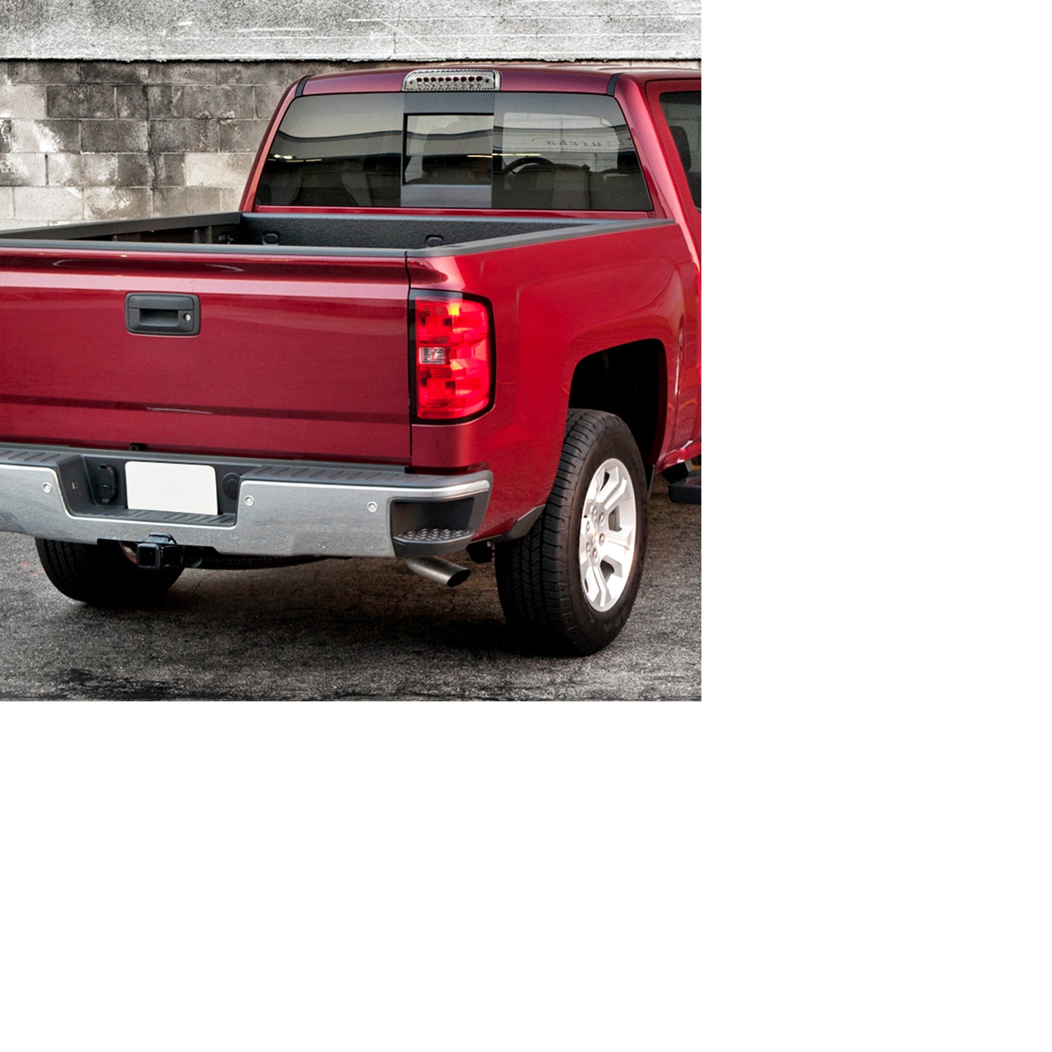 2014-2018 Chevy Silverado/ GMC Sierra V2 LED 3rd Brake Light Chrome/Clear Lens