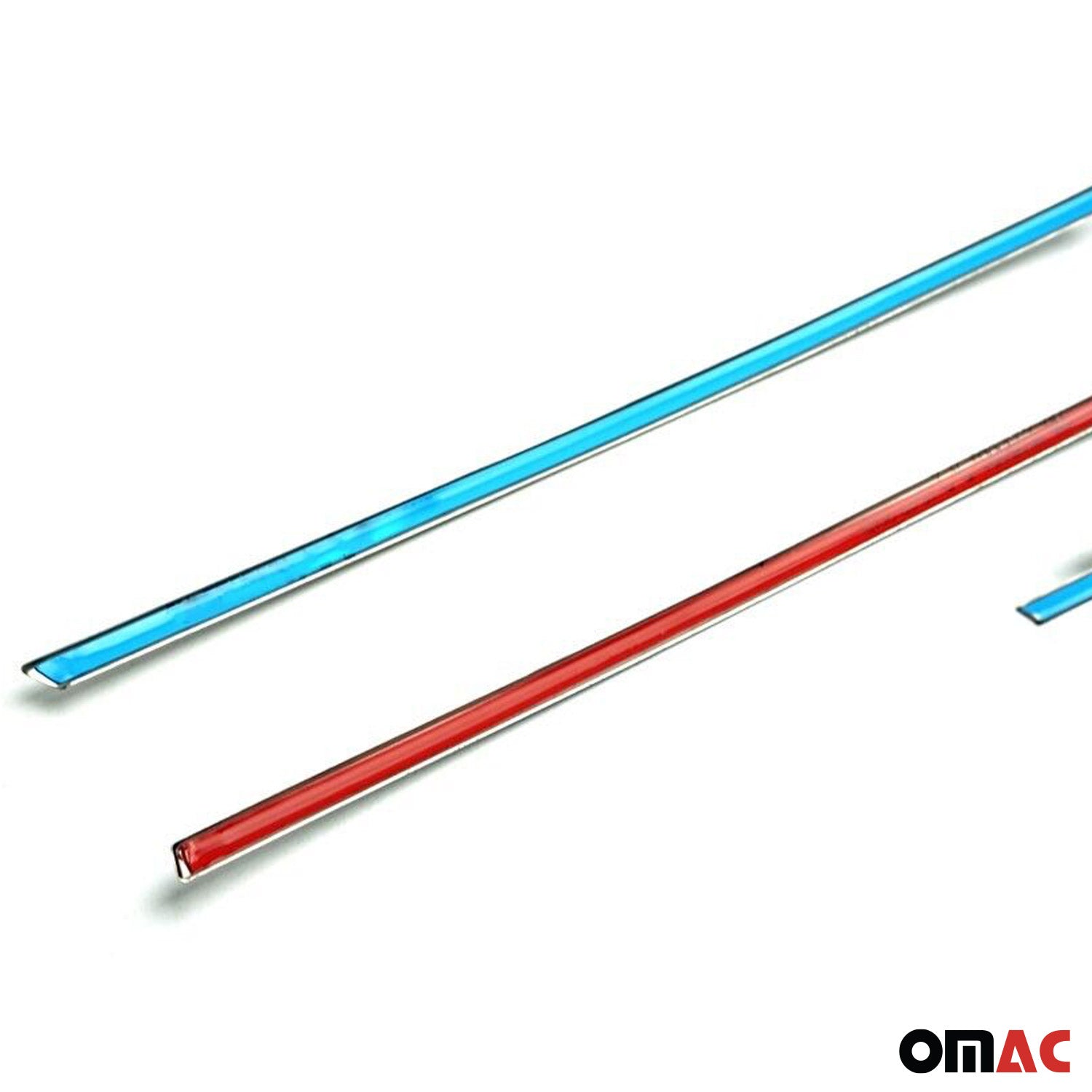 2010-2016 VW Amarok Front Bumper Grill Trim Molding Stainless Steel Silver 4 Pcs