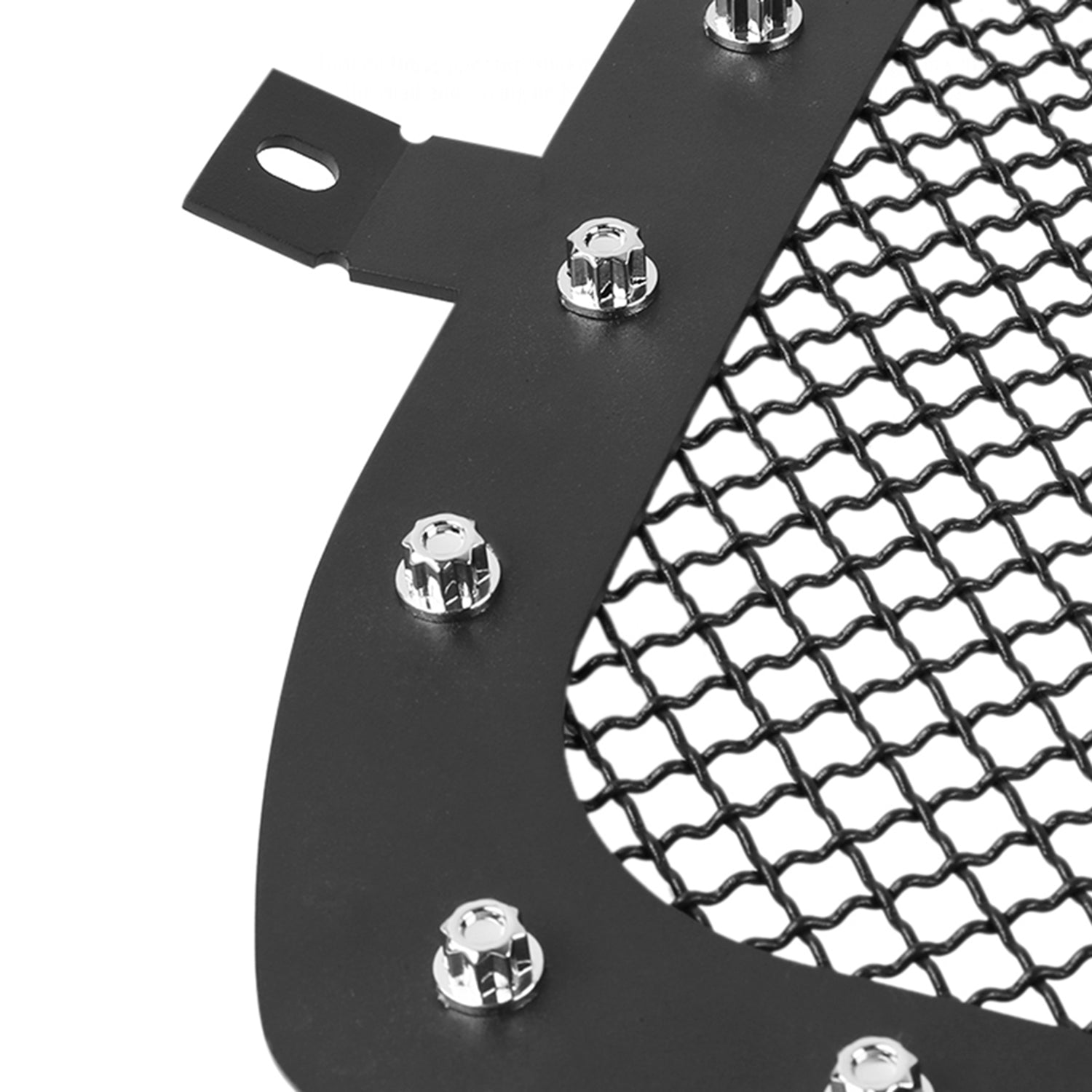 2014-2015 GMC Sierra 1500 Rivet Style Black S.Steel Mesh Grille Insert