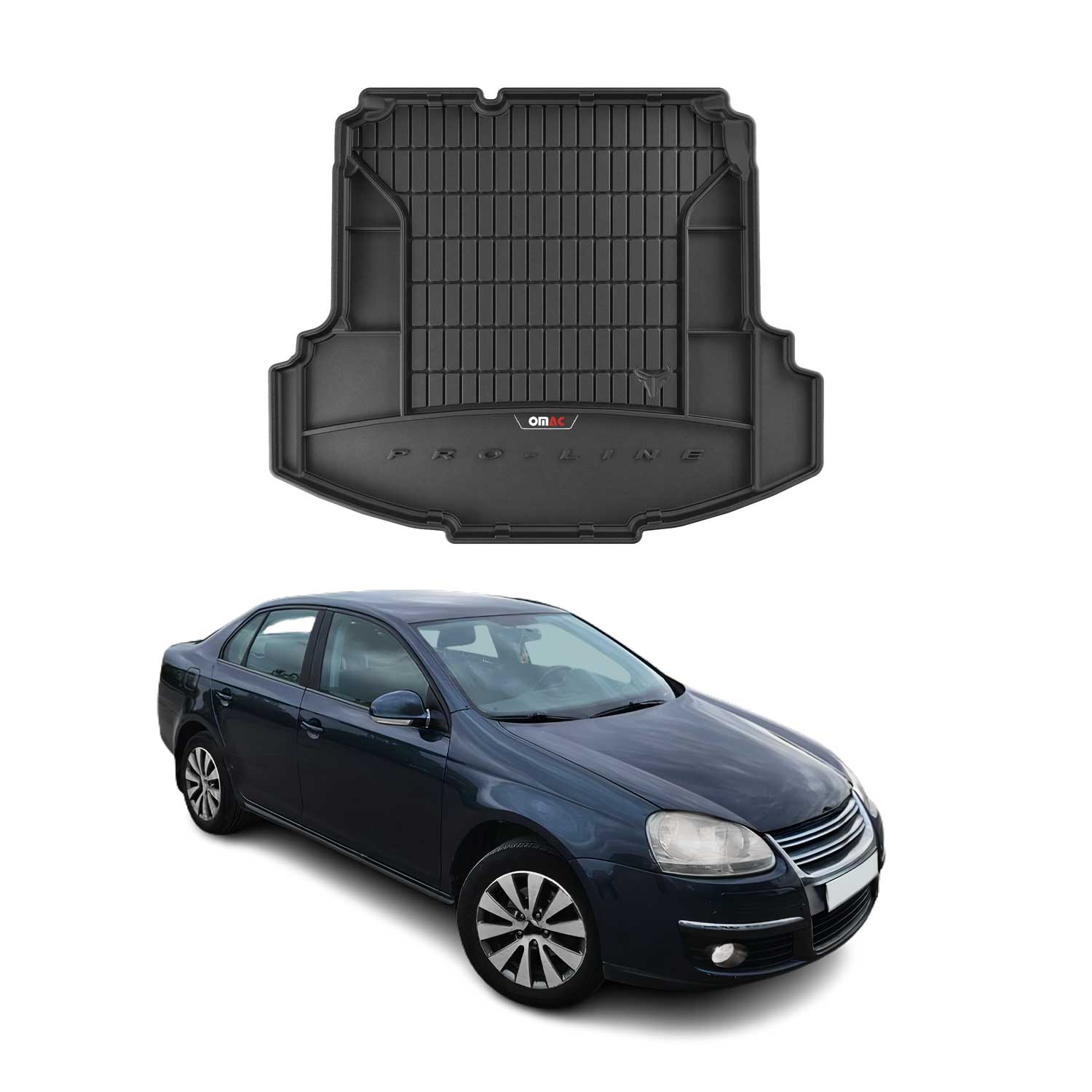 2006-2010 VW Jetta A5 Premium Cargo Liner Trunk Mat All Weather Heavy Duty