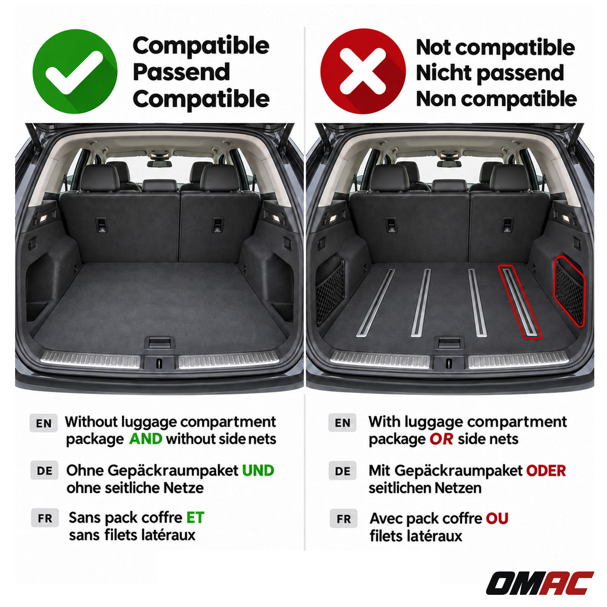 2019-2026 BMW X5 G05 Floor Mats & Cargo Liner Full Set All Weather Black