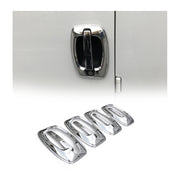 2014-2025 RAM ProMaster Car Door Handle Cover Protector Silver Chrome 8 Pcs