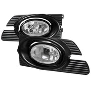 2001-2002 Honda Accord Sedan H11 Fog Lights Kit Chrome Housing/Clear Lens
