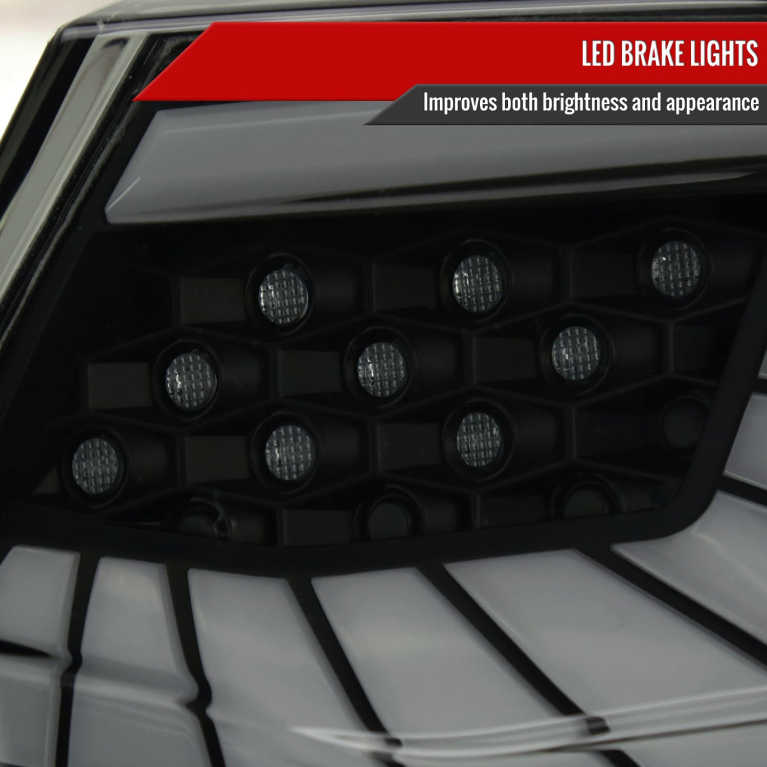 2018-2022 Honda Accord Sedan SQ2 LED Signal Tail Lights Glossy Black/Smoke