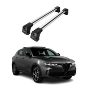 2023-2026 Alfa Romeo Tonale Roof Rack Cross Bars Silver