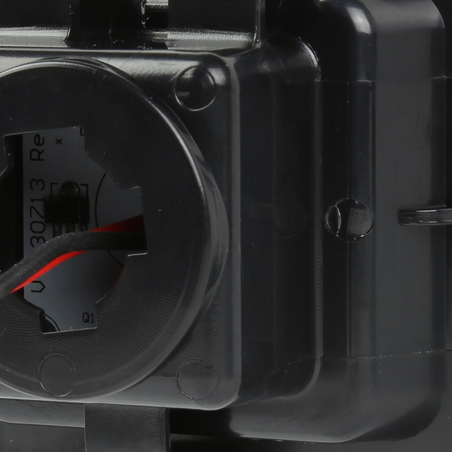 2015-2019 Ford F-150 Rear LED License Plate Lights Glossy Black/Smoke Lens