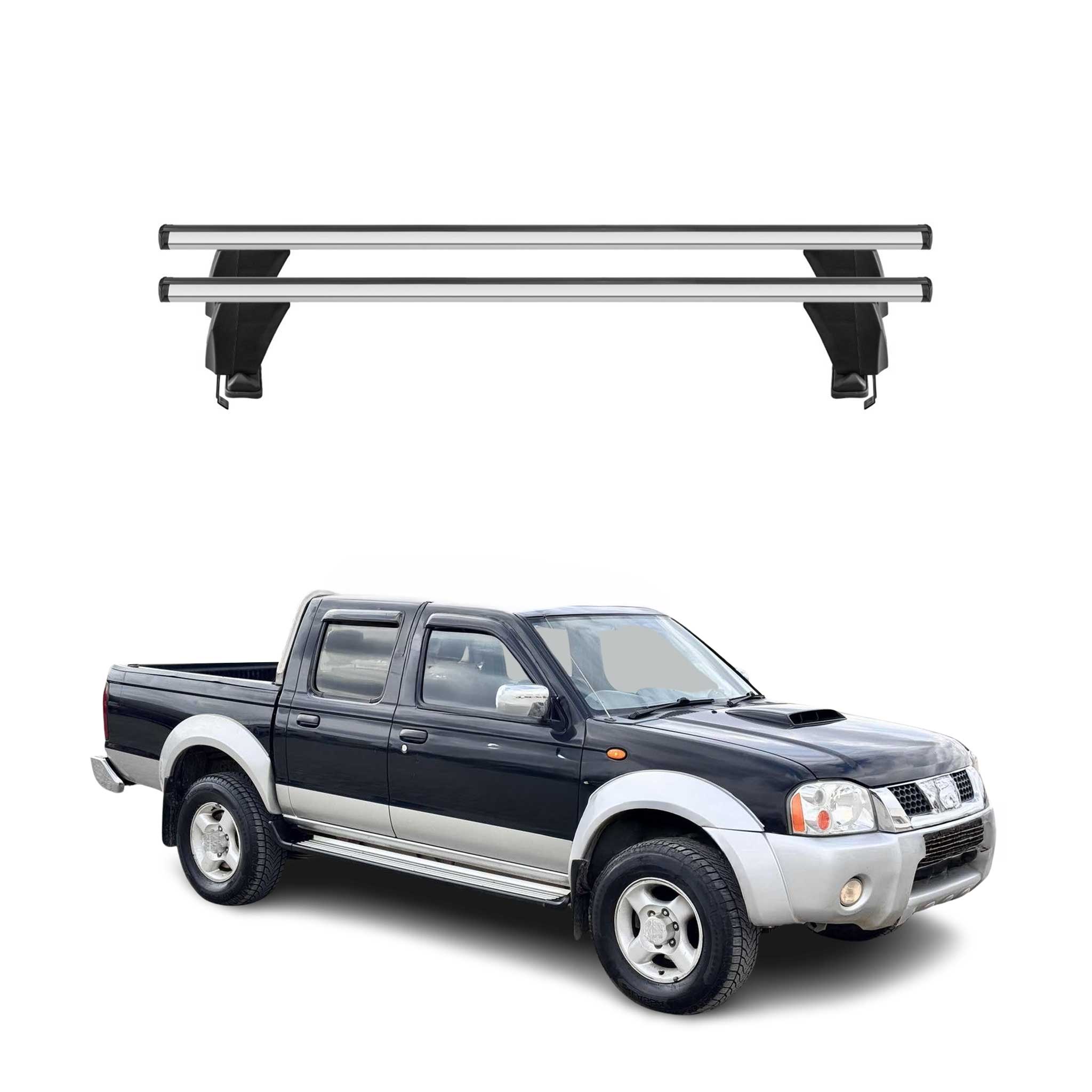 2022-2026 Nissan Frontier Roof Rack Cross Bars Silver