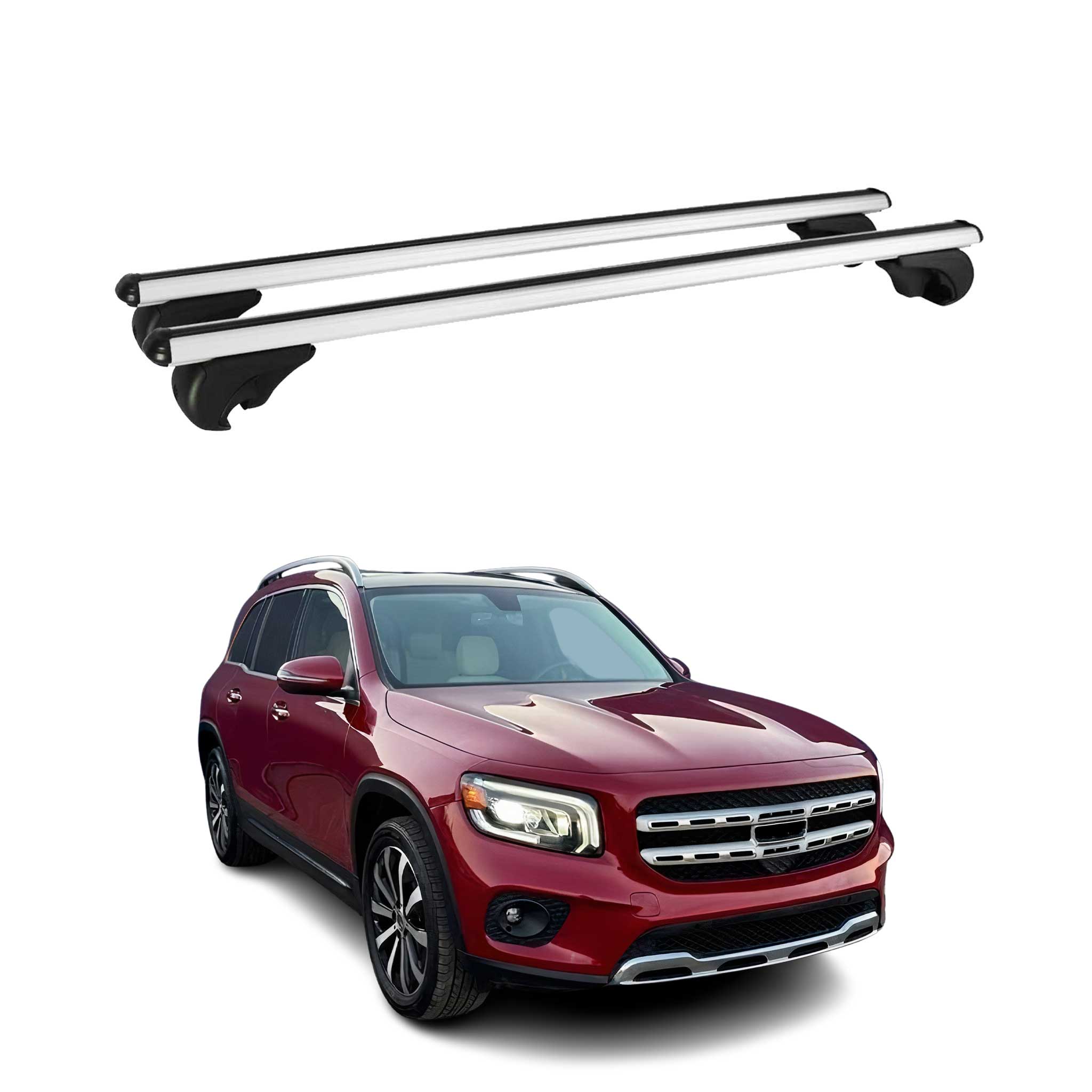 2020-2025 Mercedes GLB Class X257 Roof Rack Cross Bars Silver