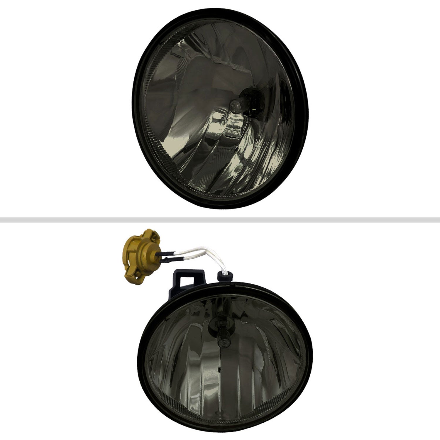 2007-2014 GMC Yukon/ XL Chevy Suburban/Tahoe H16 Fog Lights Kit Chrome/Smoke