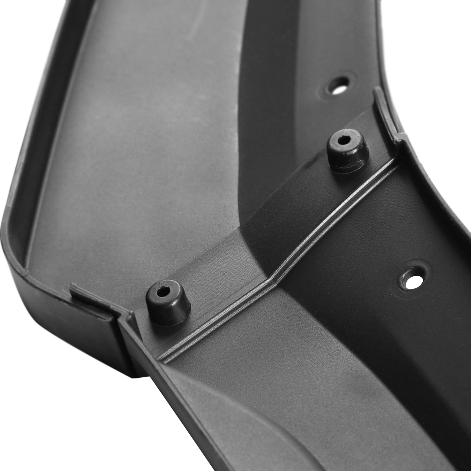 2015-2018 Ford Focus Matte Black Polypropylene 3Pcs Bumper Lip Spoiler