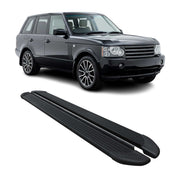 2003-2012 Land Rover Range Rover Running Boards Side Steps Black