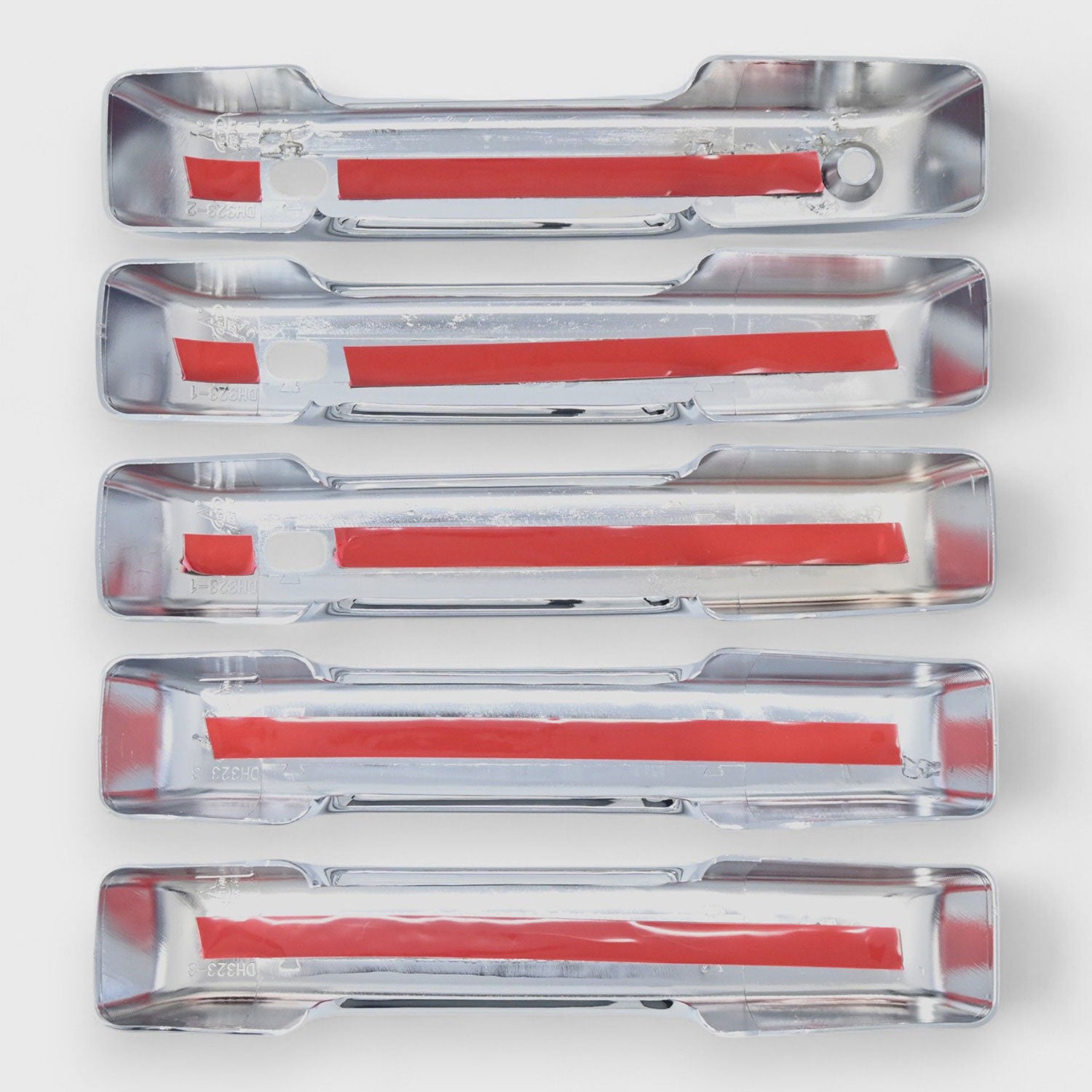 2021-2024 Ford Bronco Door Handle Cover Chrome 5Pcs ABS Plastic