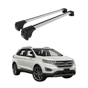 Aluminium Roof Racks Cross Bars Carrier for Ford Edge 2.gen 2015-2024 Gray 2Pcs