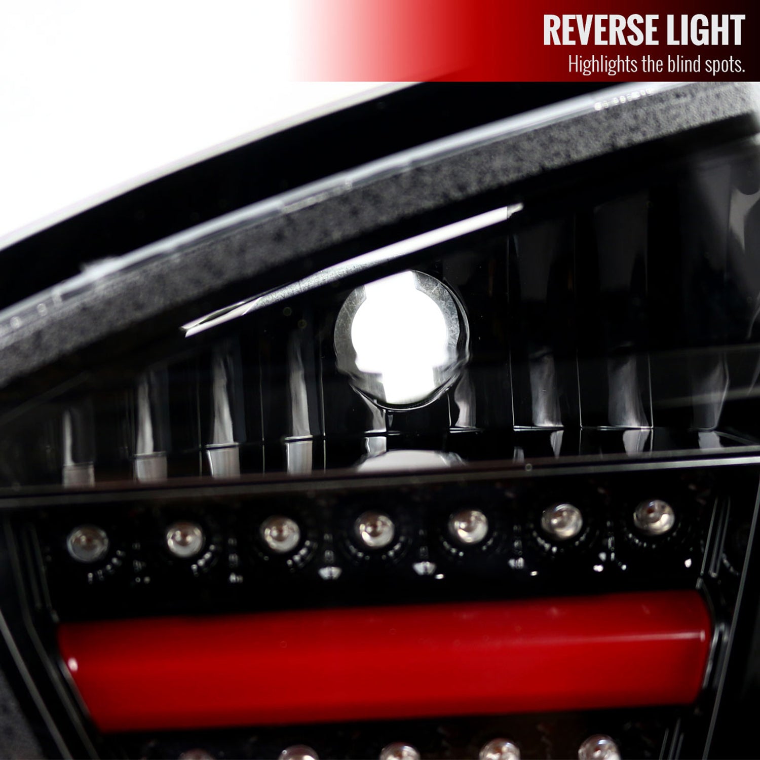 2006-2008 BMW E90 3 Series Sedan LED Tail Lights Jet Black/Clear Lens