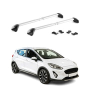Roof Rack Cross Bars Luggage Carrier for Porsche Macan 2015-2024 Alu Grey 2x