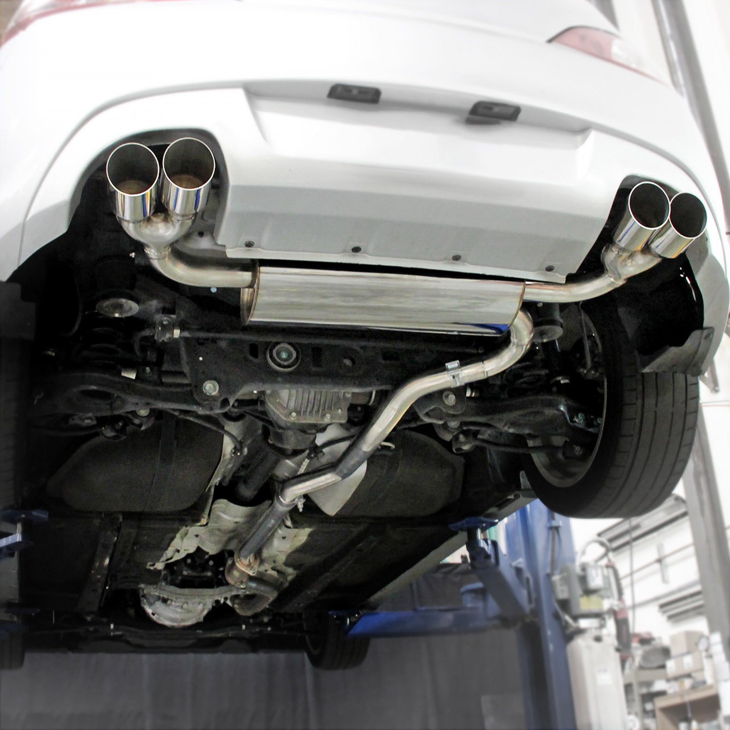 2009-2014 Hyundai Genesis Coupe 2.0T Catback Exhaust System w/ Quad Tips
