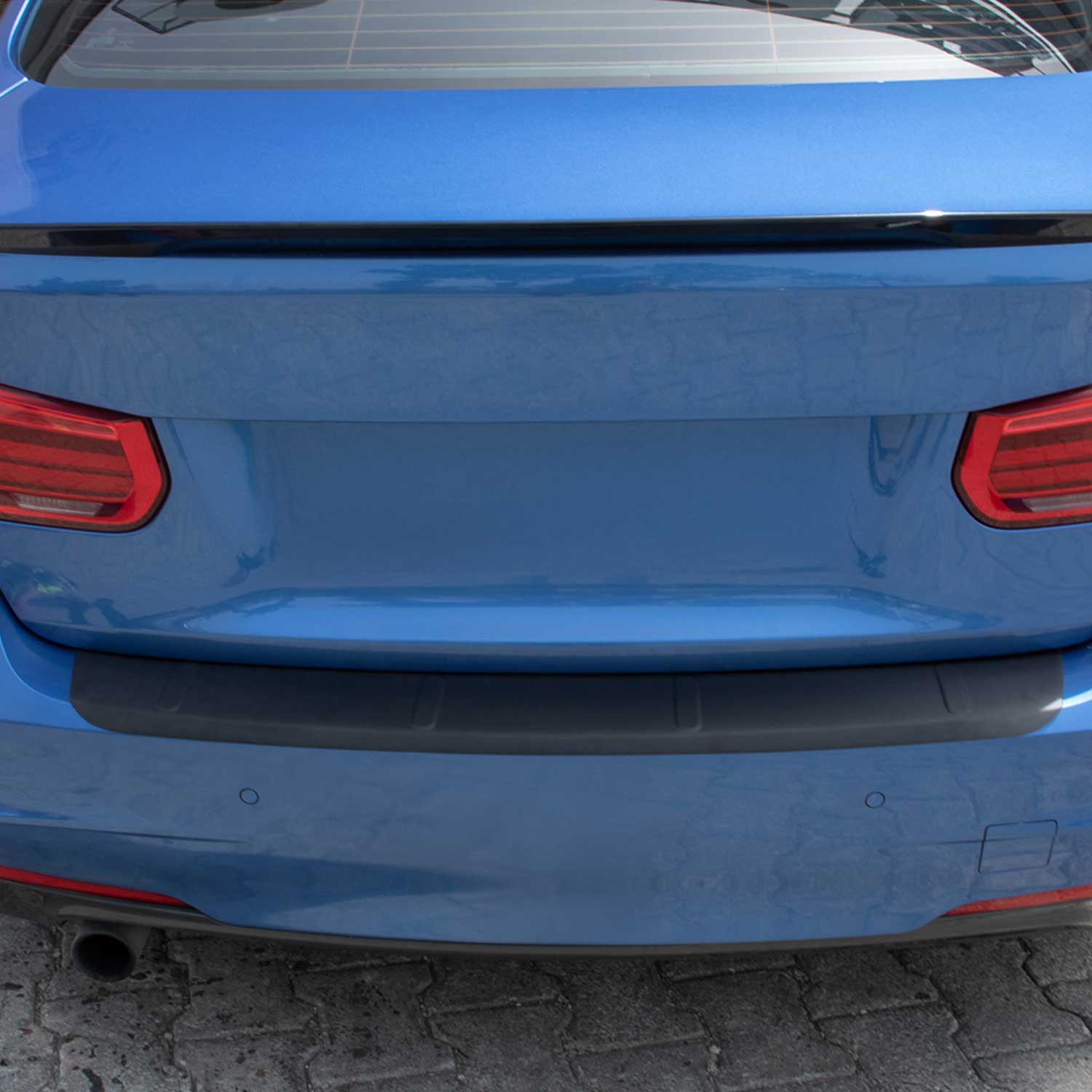 Rear Bumper Sill Cover Protector Guard for BMW 3 Series F30 Sedan 2012-2019