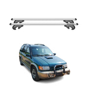 1997-2002 Kia Sportage Roof Rack Cross Bars Silver