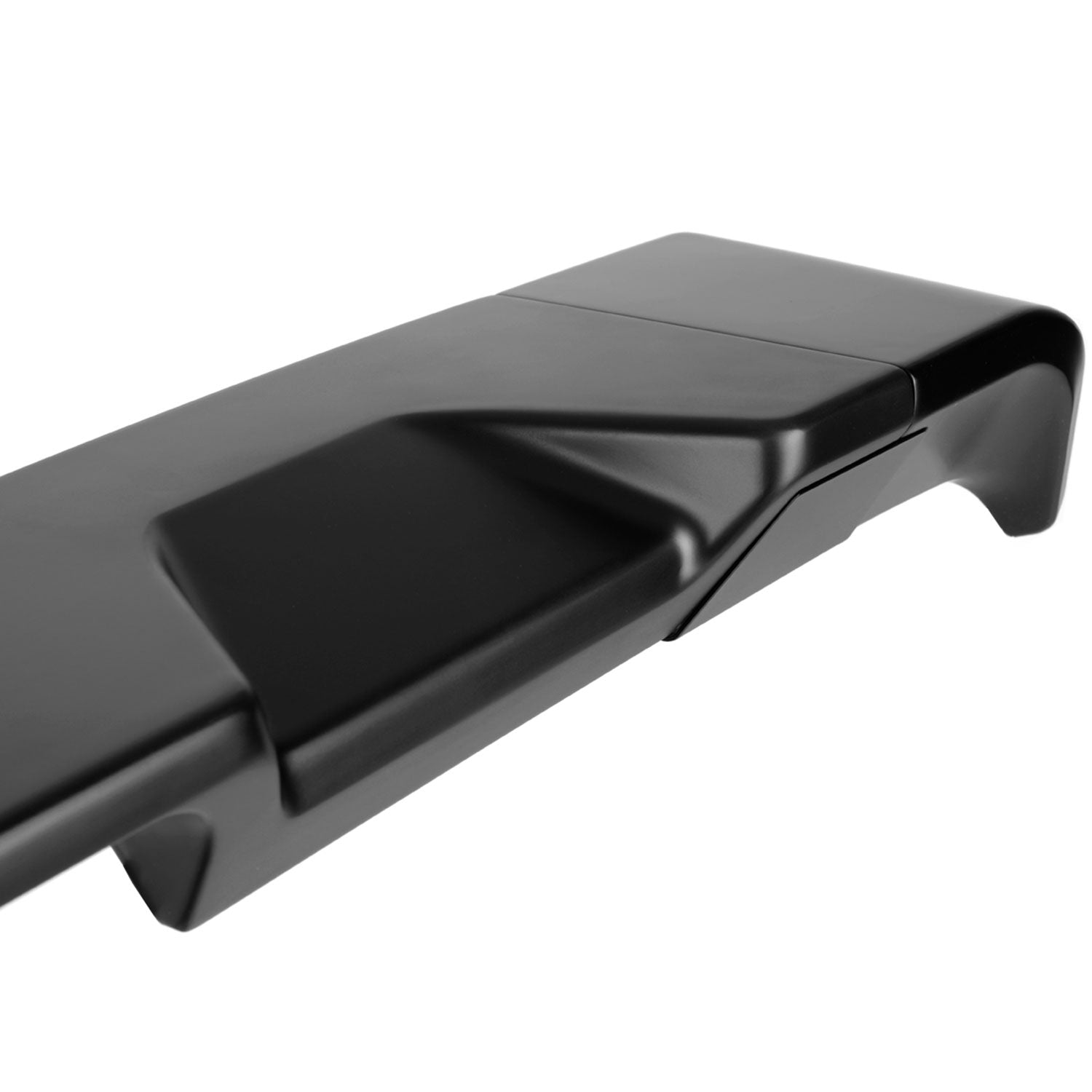 2014-2017 GMC Sierra 1500 Rear Roof Matte Black Truck Spoiler Wing Kit