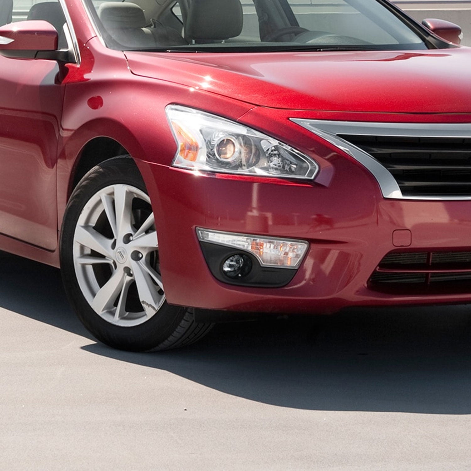 2013-2015 Nissan Altima Sedan SMD LED Projector Fog Lights Kit Chrome/Clear